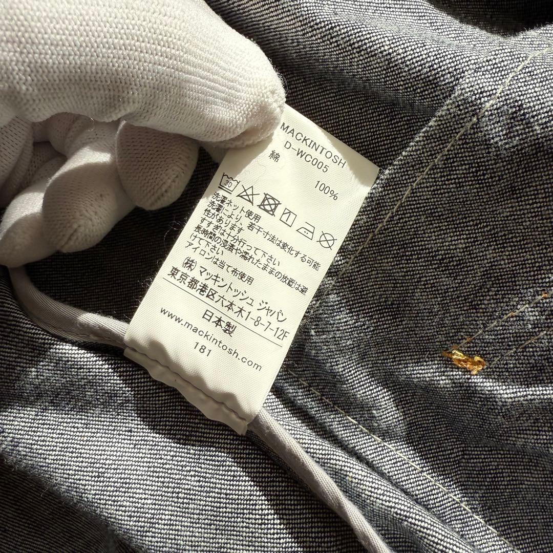 近年モデル マッキントッシュ デニム ロングコート Lサイズ相当