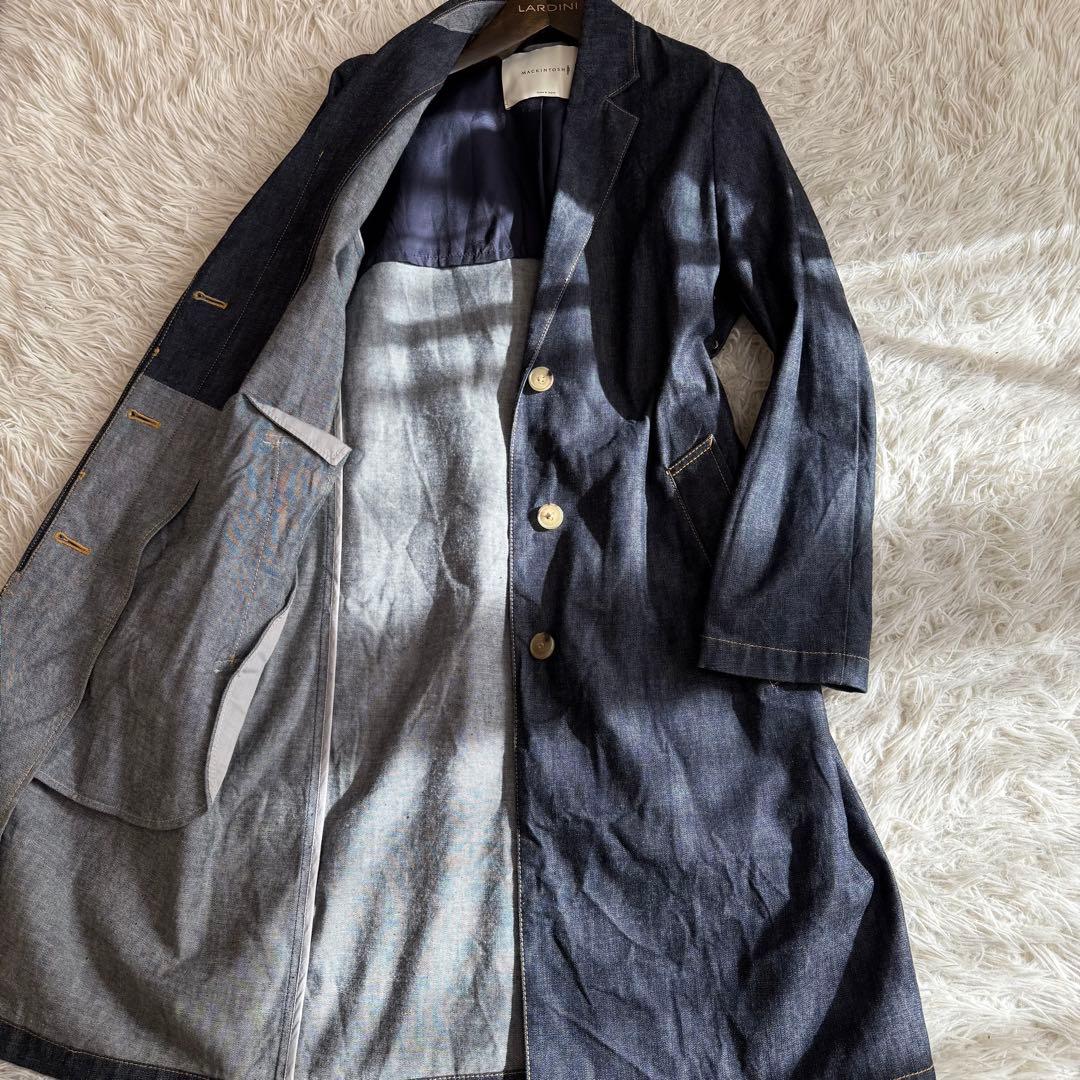 近年モデル マッキントッシュ デニム ロングコート Lサイズ相当