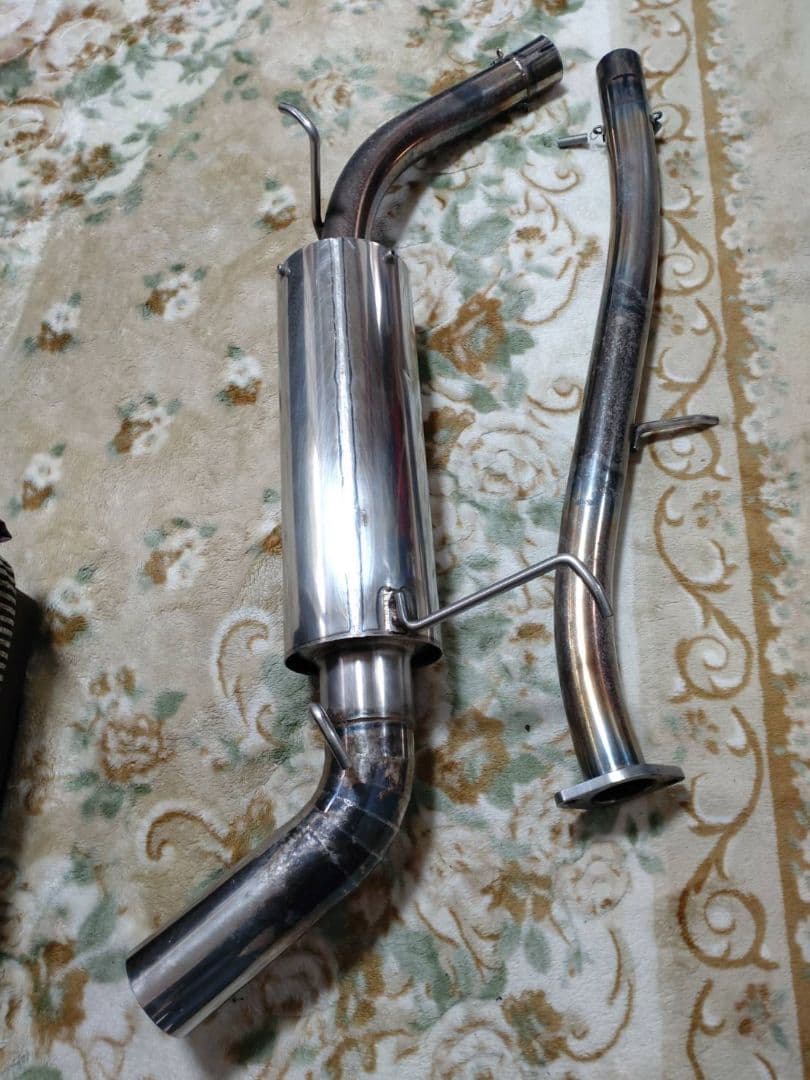 マフラー　NA6/8ロードスター　オールステンレス製　※触媒ストレート付