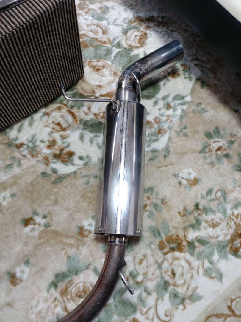 マフラー　NA6/8ロードスター　オールステンレス製　※触媒ストレート付