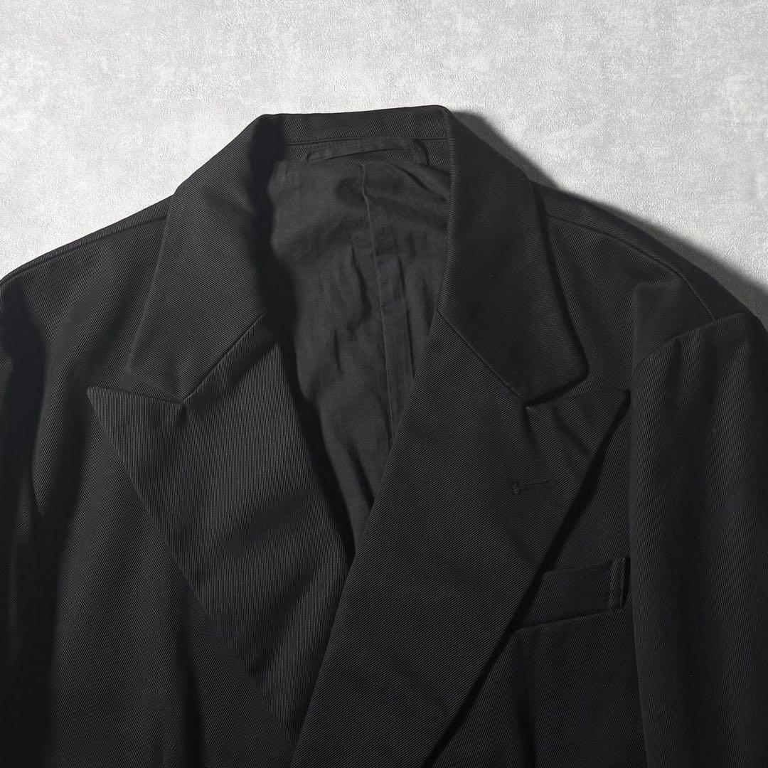 LE ダブルコットンジャケット L'ECHOPPE エルイー レショップ 黒　L