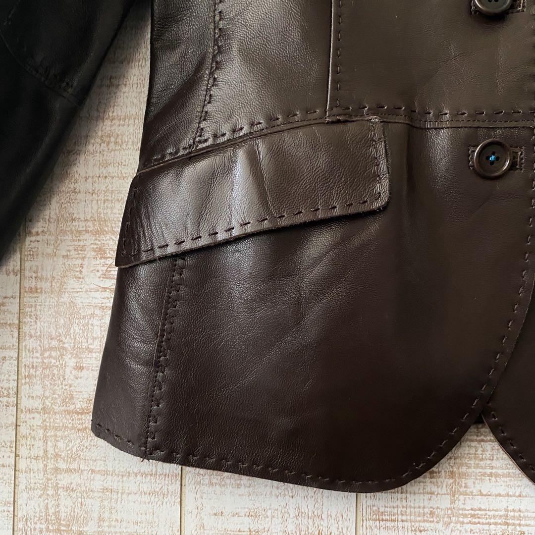 ⭐️週末限定セール⭐️ポールスミス ブラック レディース レザージャケット 本革