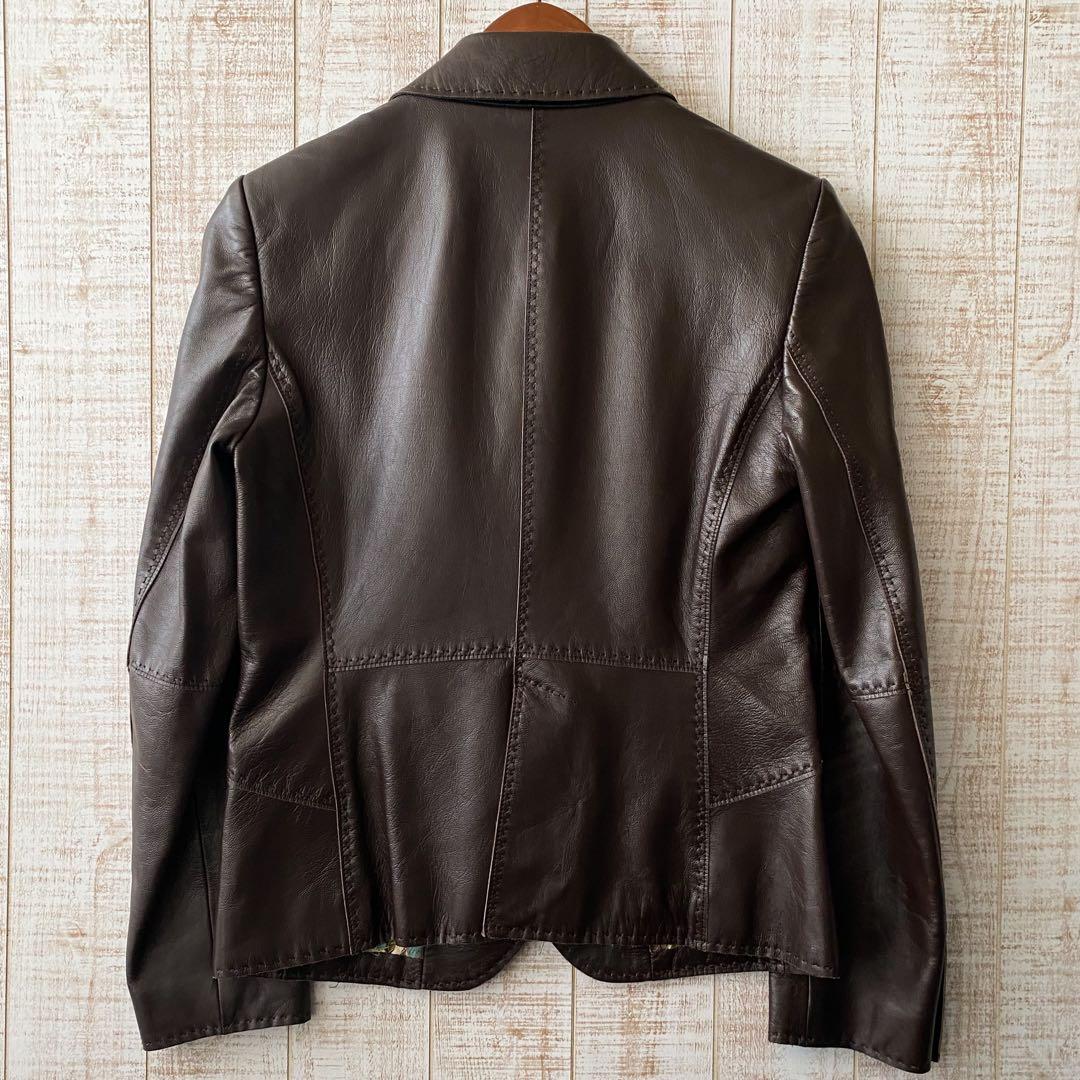 ⭐️週末限定セール⭐️ポールスミス ブラック レディース レザージャケット 本革