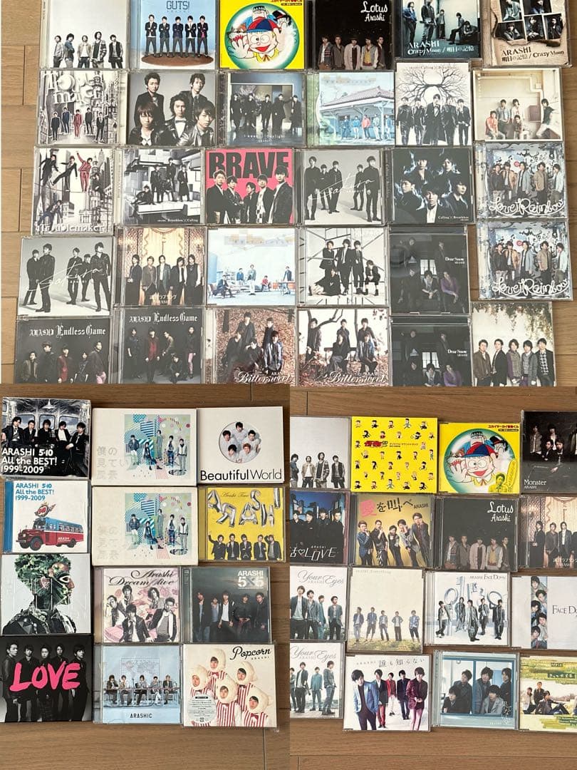 嵐 CD アルバム 58点 まとめ売り セット 初回限定盤 通常盤 レア