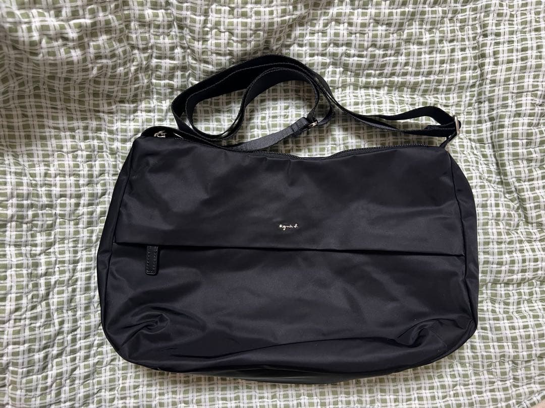 アニエスベー ショルダーバッグ　NS24-01 ブラック