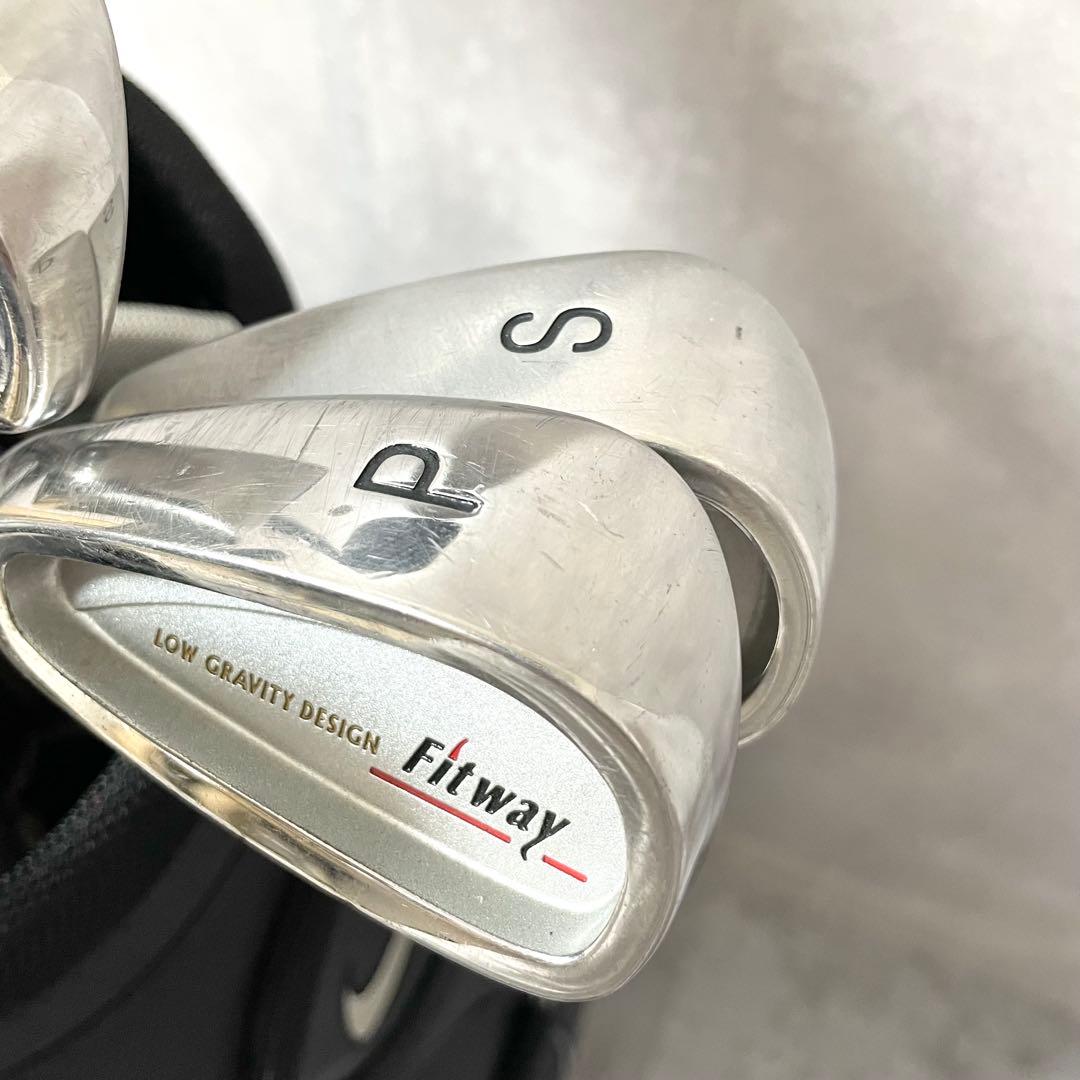 Fitway レフティ メンズ ゴルフクラブセット 10本　Rフレックス
