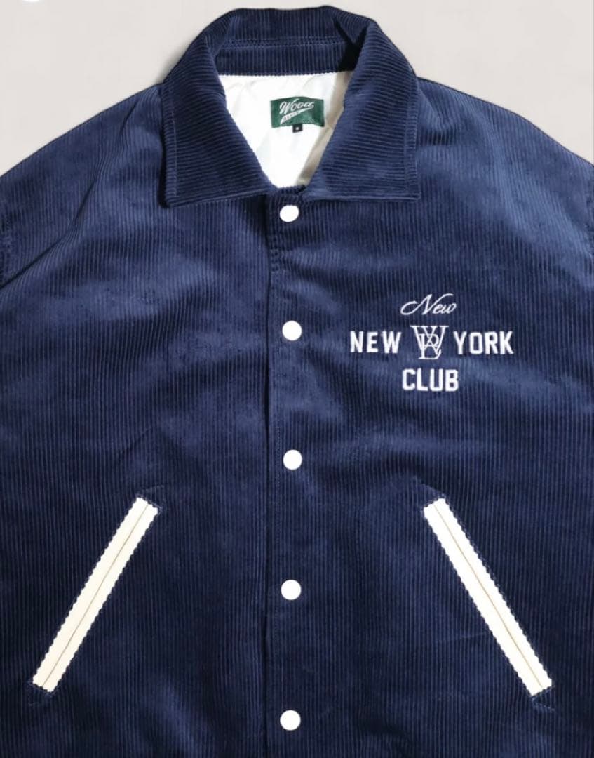 woodblock コーデュロイスタジャン XL the apartment