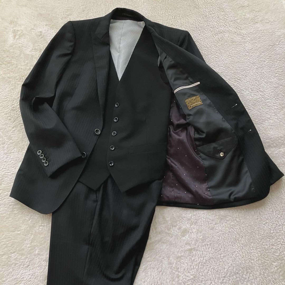 青山 MODA RITORNO モダリトルノ スリーピース スーツ A6 L