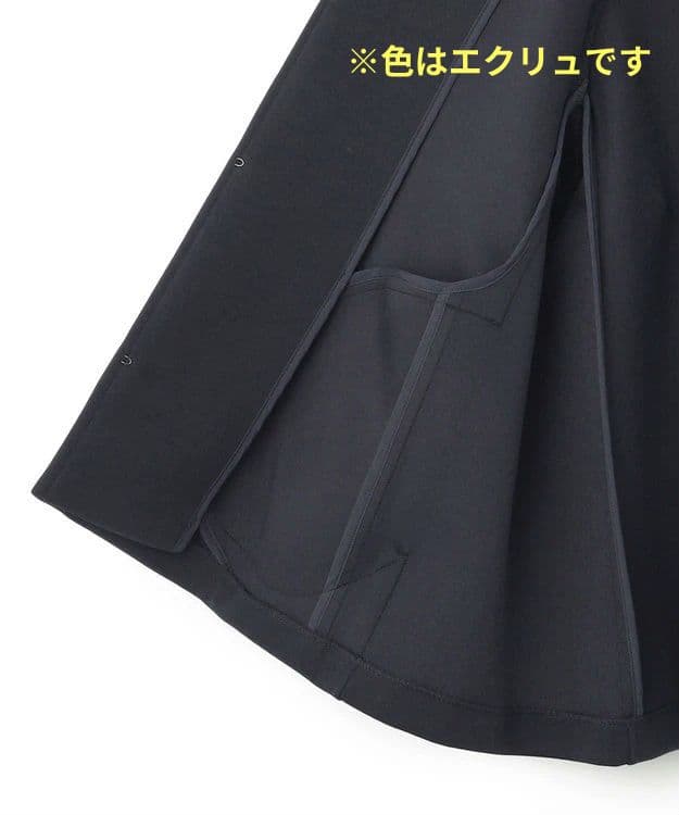 【年末セール】UNFILO L ウォッシャブル ダブルフェイス ショートコート