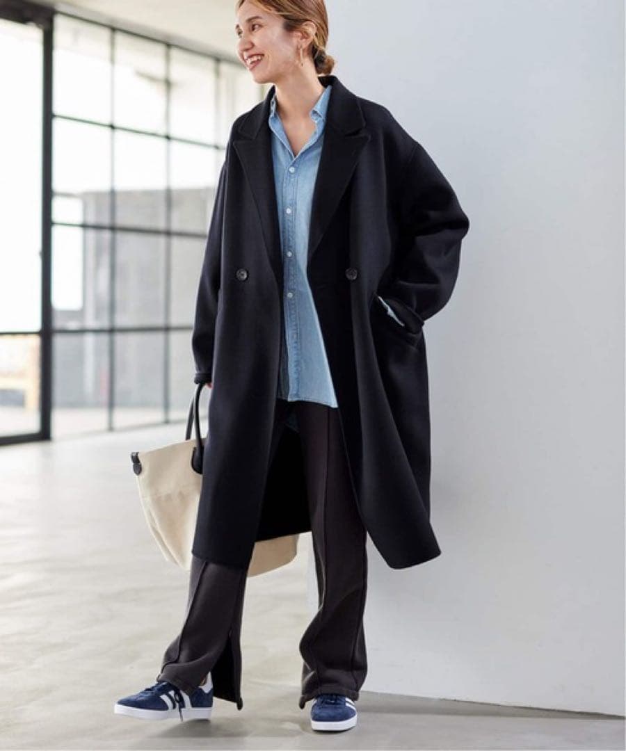 FRAMeWORK SUPER160’sダブルブレストコート　38