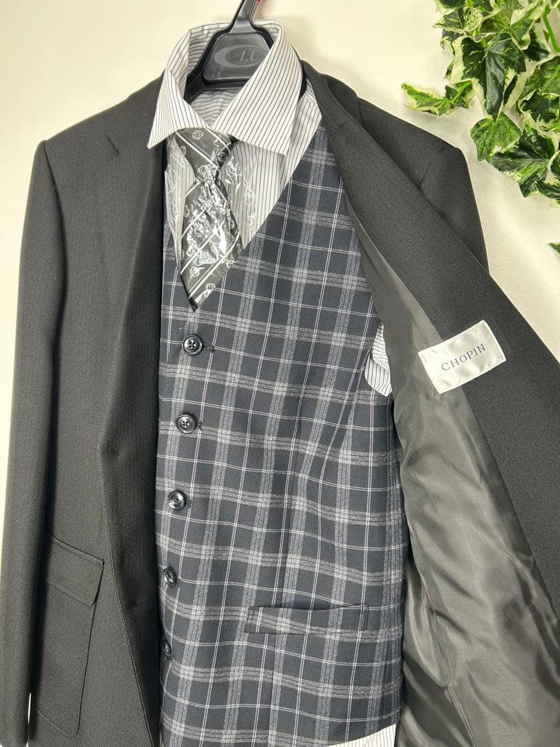 CHOPIN　スリーピース スーツ 7点セット 170 男の子 卒業式　結婚式
