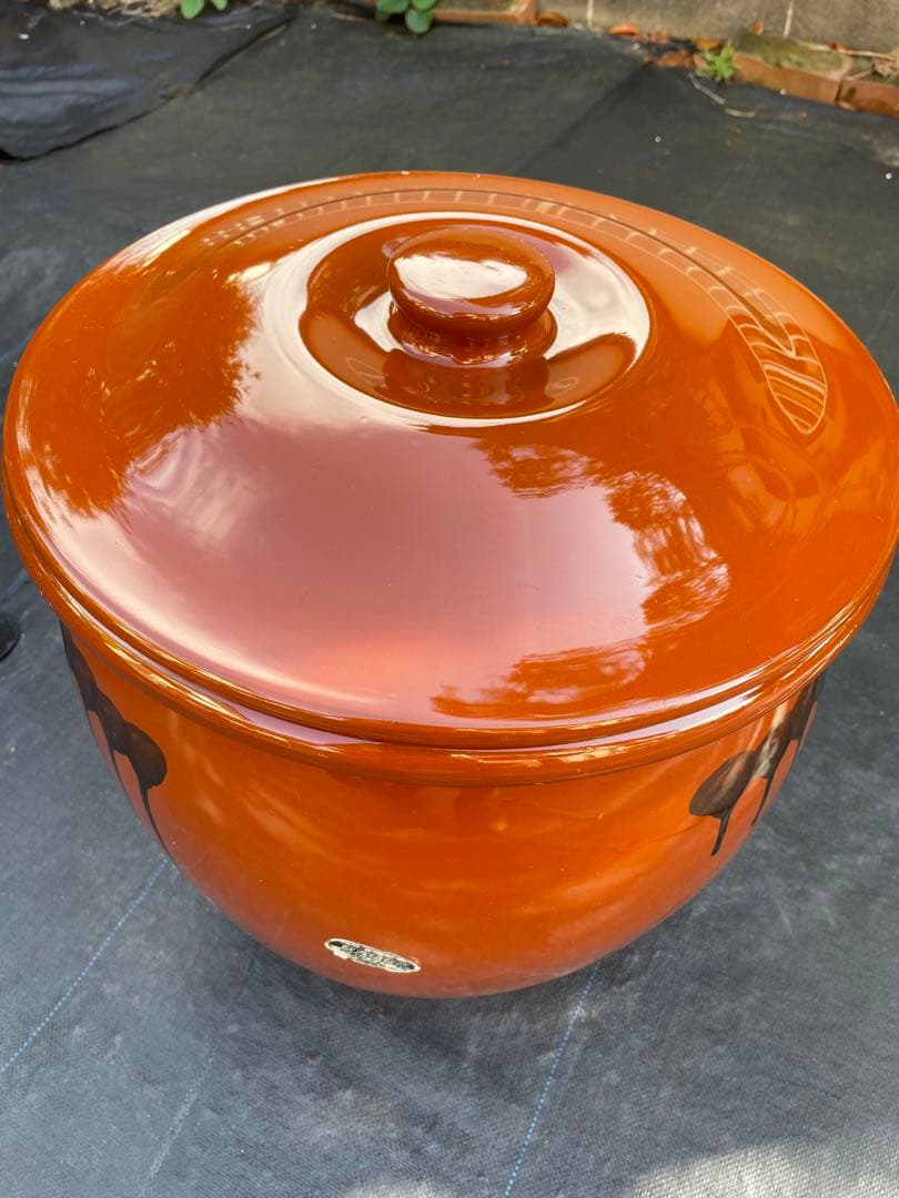 陶器　梅干し壺・漬物壺　１５号（１４５）