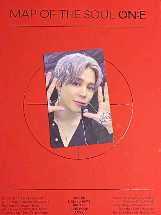 BTS ON:E DVD トレカ ジミン JIMIN