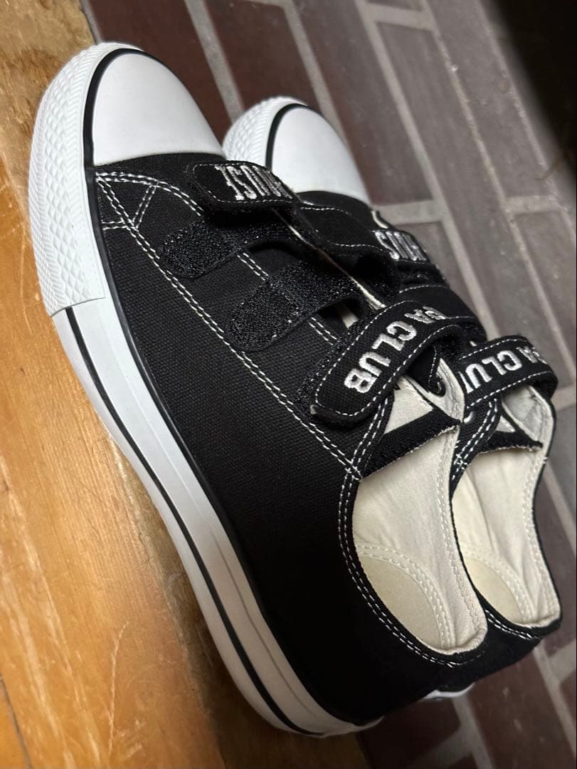 PINK HOUSE ベルクロスニーカー ブラック