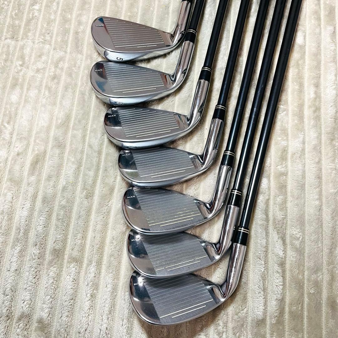 名器　テーラーメイドr7 CGB MAX アイアン 5～9・P・A(7本セット)