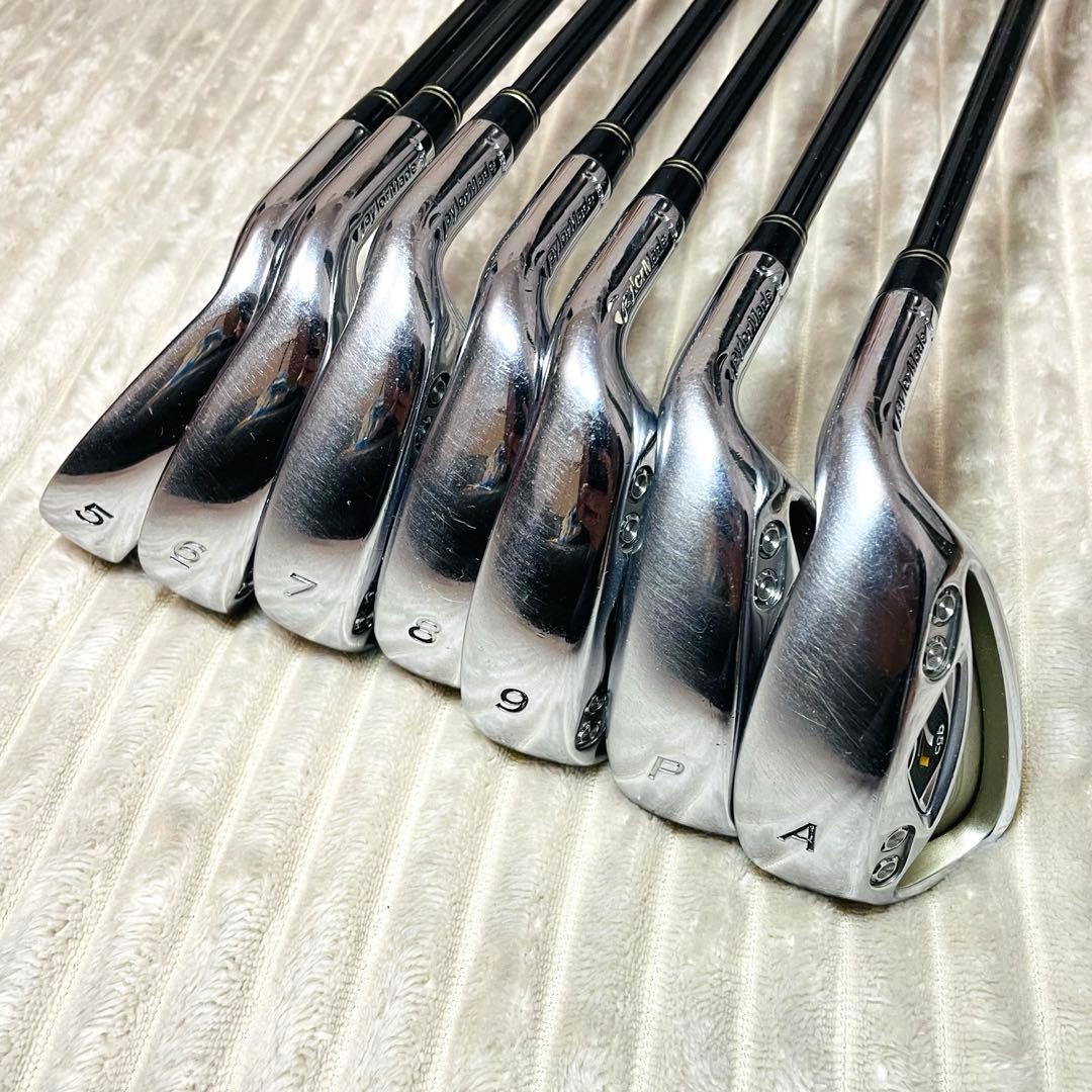 名器　テーラーメイドr7 CGB MAX アイアン 5～9・P・A(7本セット)