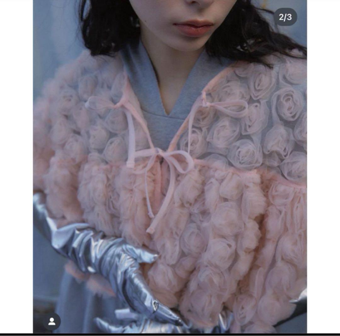 POPPY pinkチュールトップス