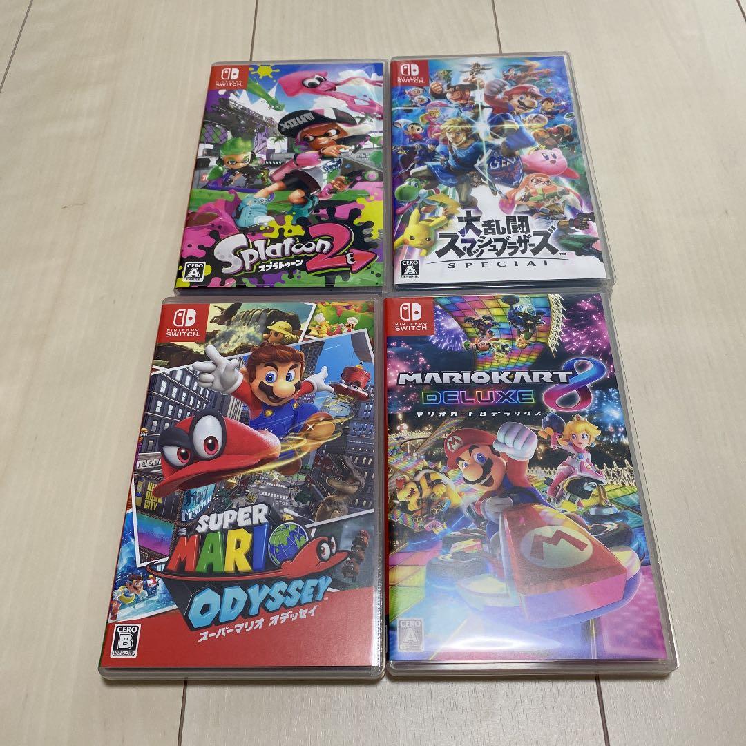 任天堂Switch  スイッチ　カセット4個付き