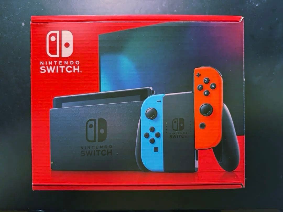 Nintendo Switch 本体 フルセット 青/赤 数回のみ使用