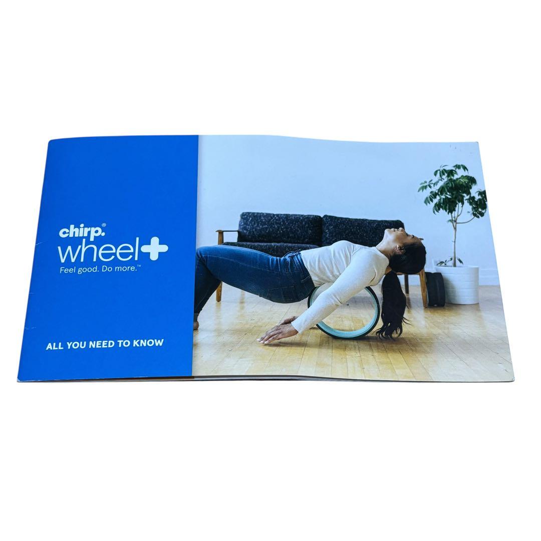 専用バッグ付き chirp wheel+ ストレッチホイール 姿勢矯正器具付き