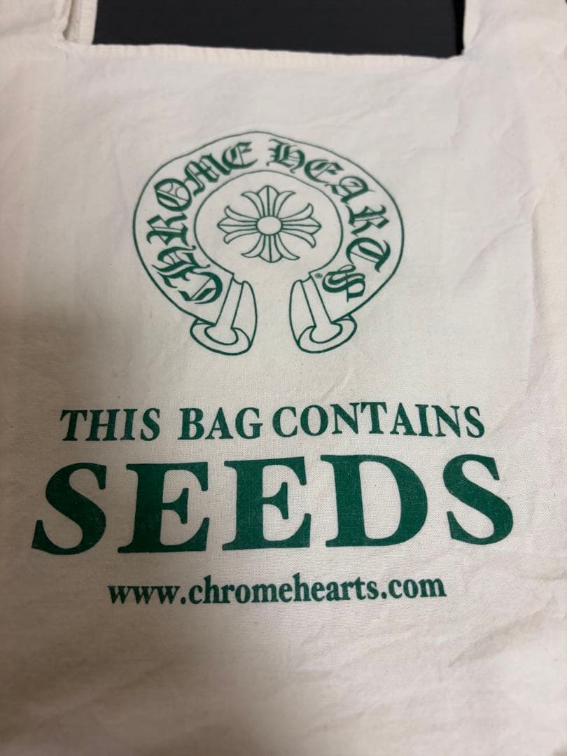 CHROME HEARTS エコバッグ ルッコラ種　ブランドタグ