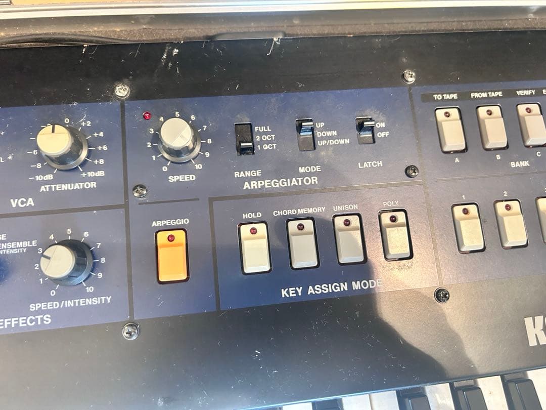 KORG Polysix アナログシンセサイザー　中古美品