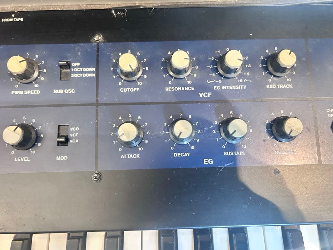 KORG Polysix アナログシンセサイザー　中古美品