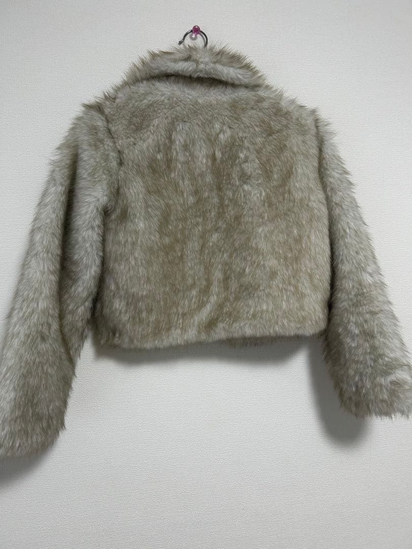 HOLIDAY&HOLIDAY ファーライクカラーショートコート