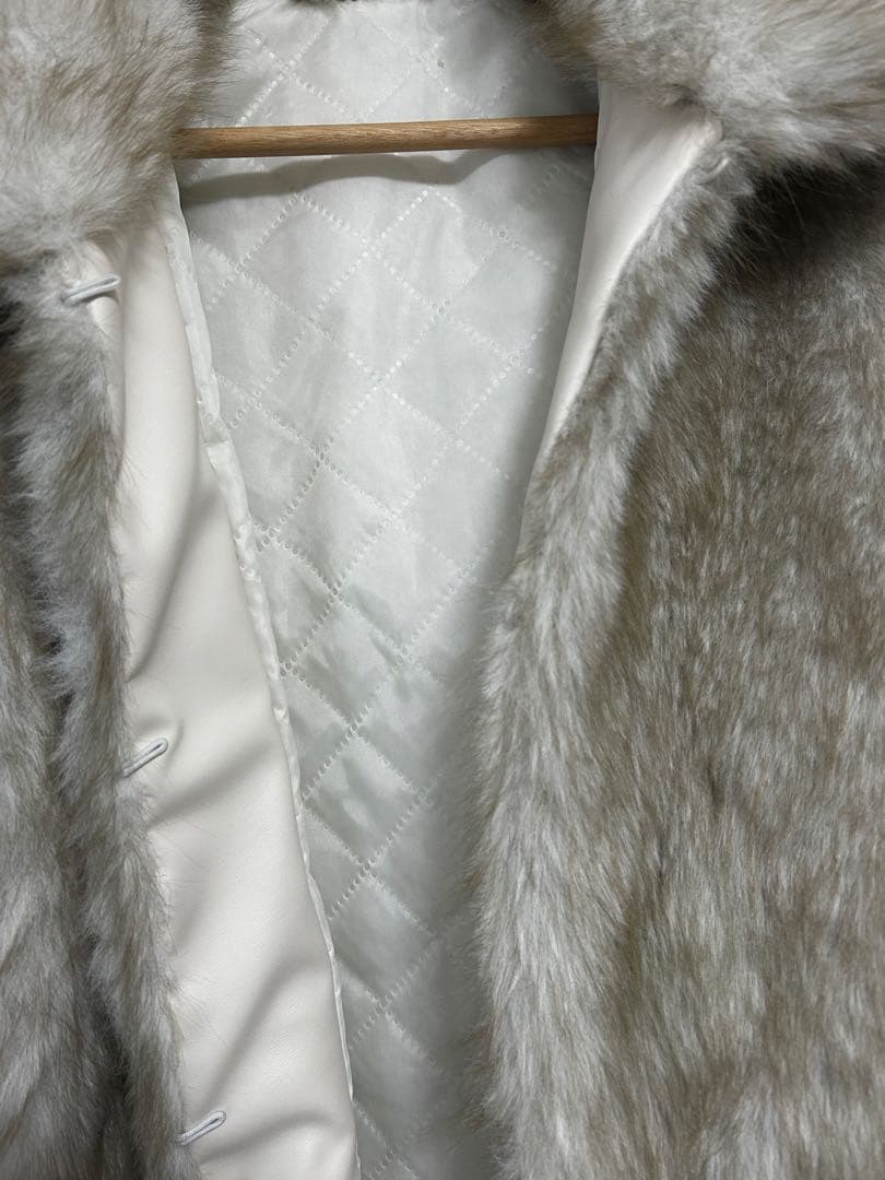 HOLIDAY&HOLIDAY ファーライクカラーショートコート