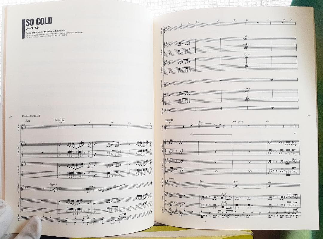 Lionsheart 　ライオンズハート　バンドスコア　希少♪