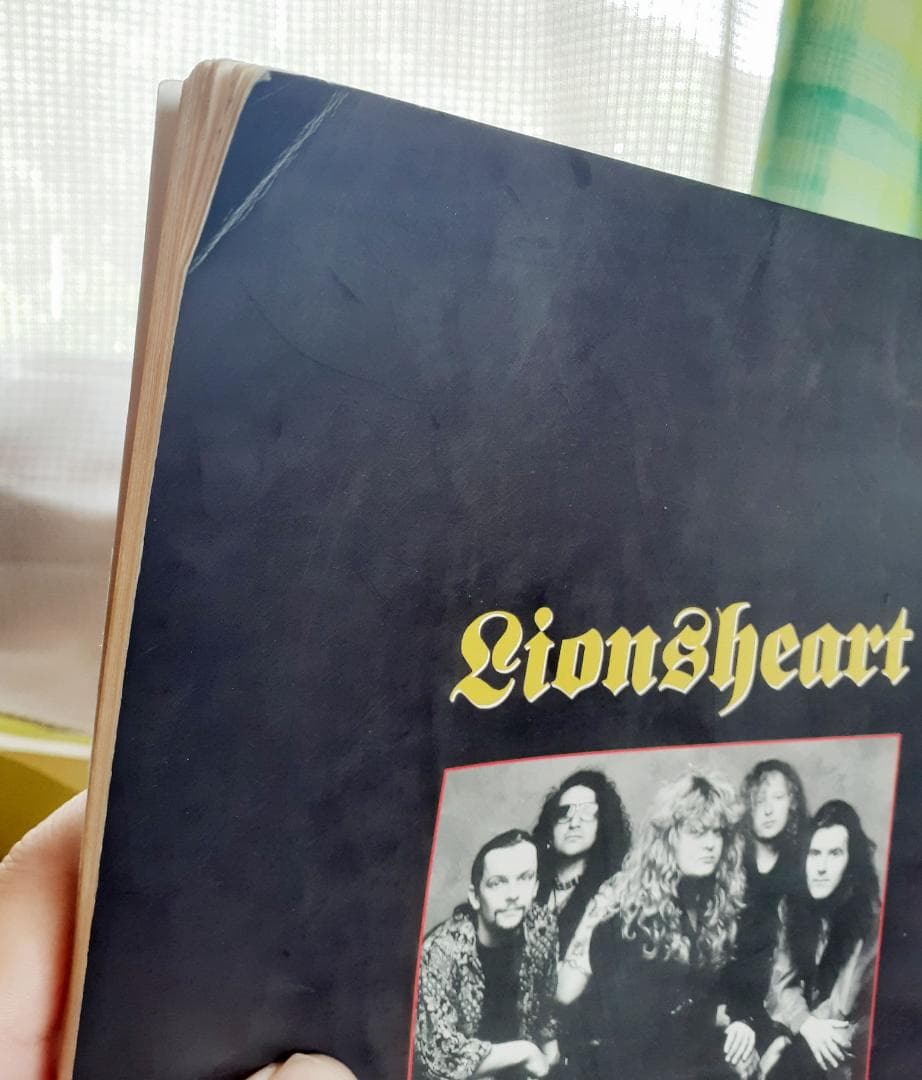 Lionsheart 　ライオンズハート　バンドスコア　希少♪