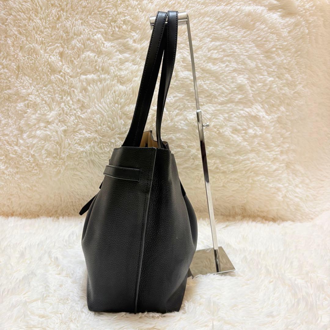 美品 マイケルコース トートバッグ ビジネスバッグ ブラック 黒 通勤 大容量