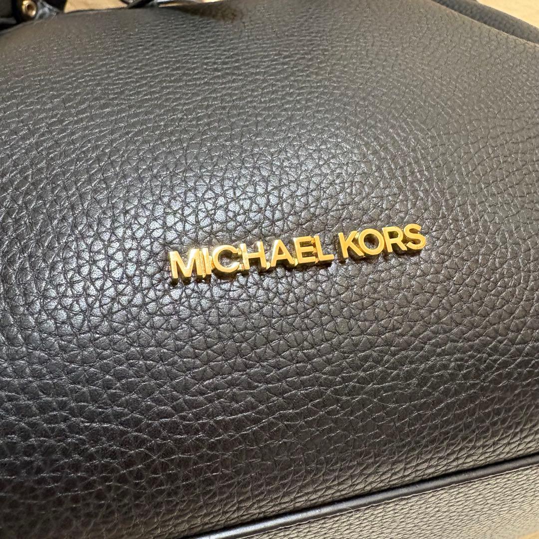 美品 マイケルコース トートバッグ ビジネスバッグ ブラック 黒 通勤 大容量