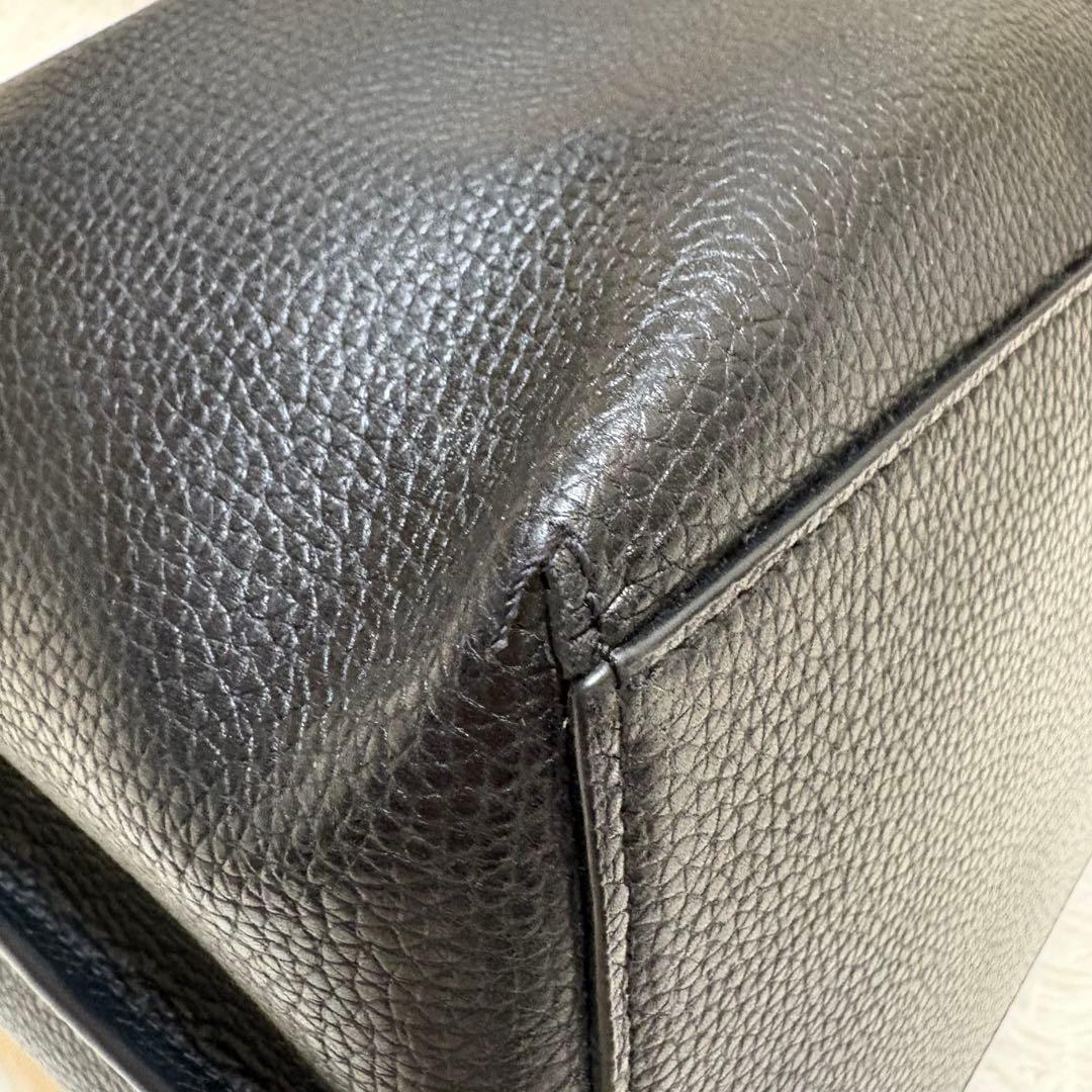 美品 マイケルコース トートバッグ ビジネスバッグ ブラック 黒 通勤 大容量