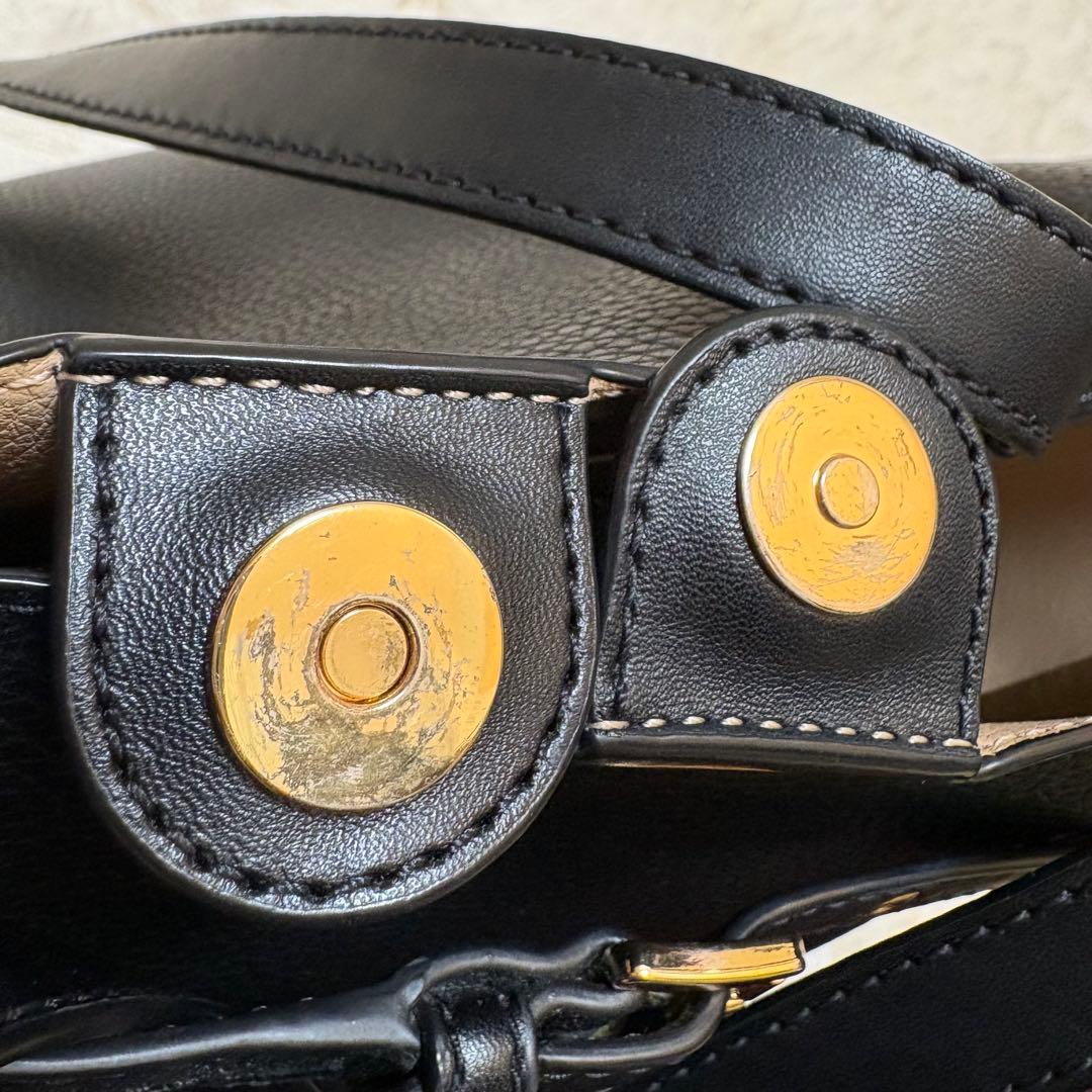 美品 マイケルコース トートバッグ ビジネスバッグ ブラック 黒 通勤 大容量