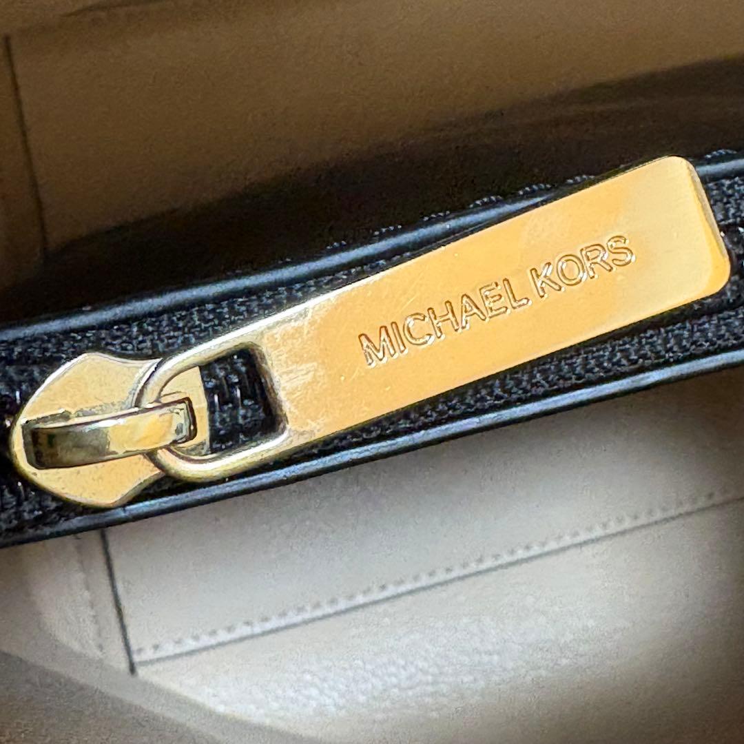 美品 マイケルコース トートバッグ ビジネスバッグ ブラック 黒 通勤 大容量