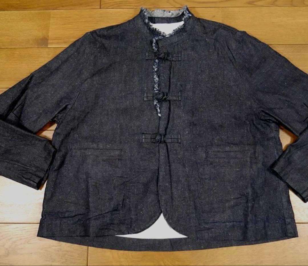 Laboratoryラボラトリー　フリルカラーチャイナジャケット