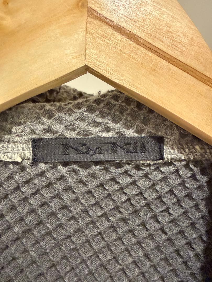 KMRii グレー フルジッパーパーカー