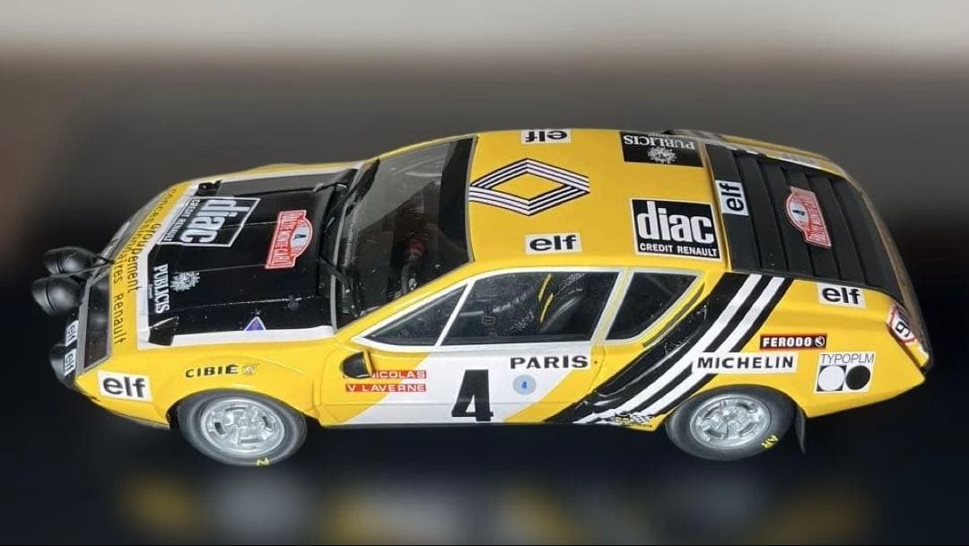 ミニカー 1/18 オットモビル アルピーヌ A310 グループ4 モンテカルロ