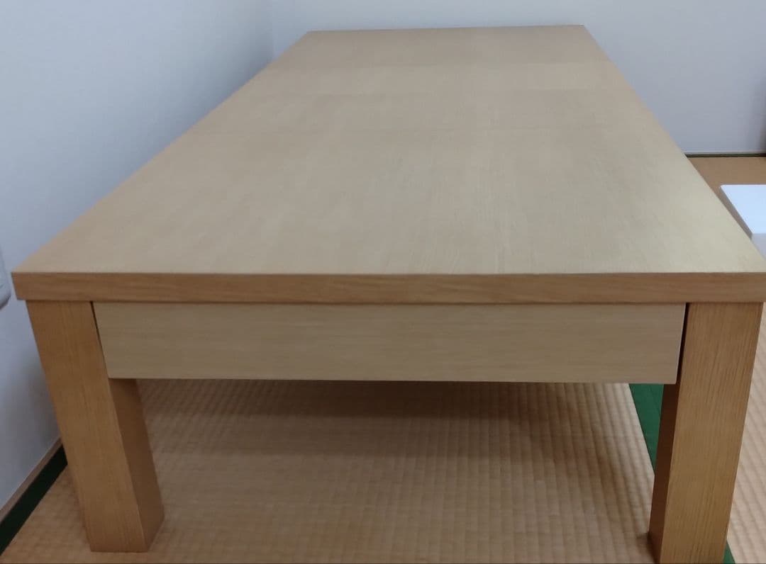 【発送が少し遅くなります】伸縮テーブル（座卓、ローテーブル）