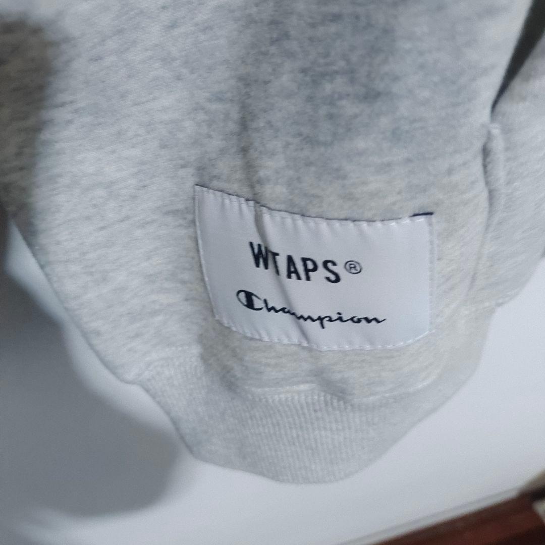 ✨極美✨ WTAPS×Champion Academy ロゴ パーカー M