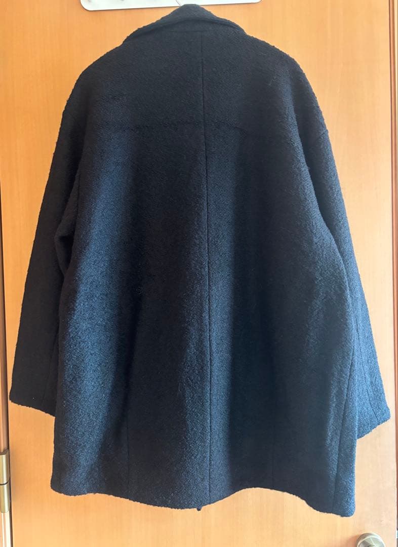discoat 織るだけで映える シャギーミドルコート 新品未使用