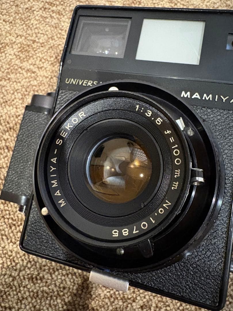 MAMIYA UNIVERSAL 6×9 Sekor 100/3.5