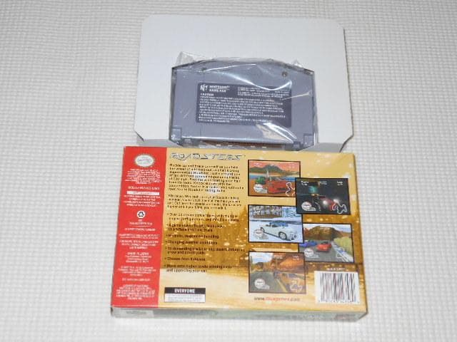 N64★ROADSTERS 海外版★箱付・説明書付・ソフト付★動作確認済
