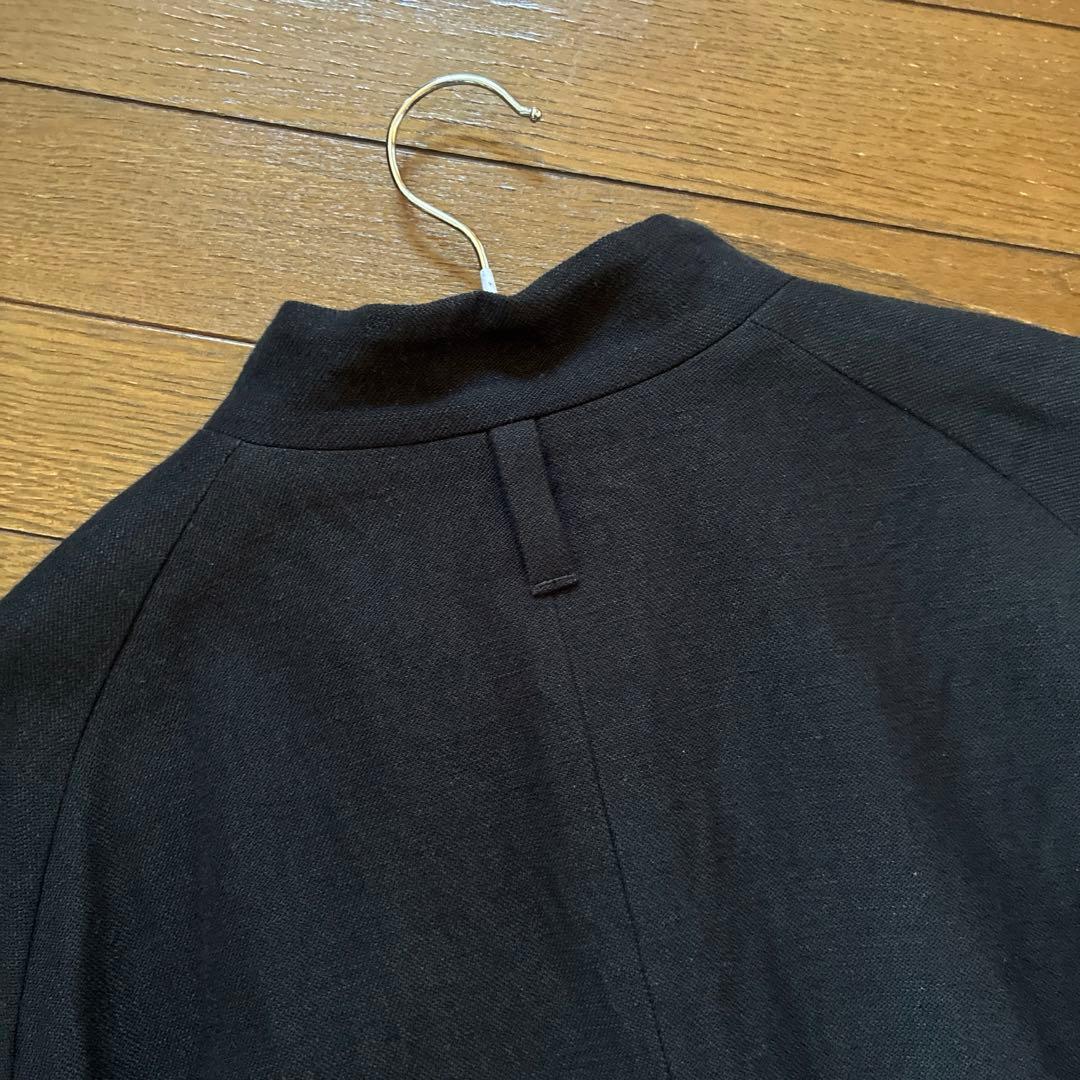 ま*お様 美品★Vlas Blomme★ウール　リネン　ロングコート　毛　麻