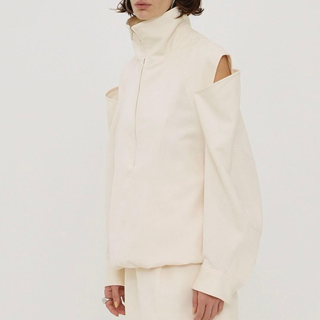 totte様 2WAY OFF SHOULDER MODE JERSEY TOP