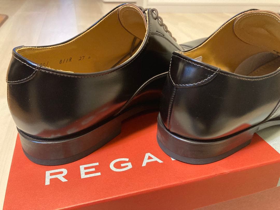 811R REGAL リーガル ストレートチップ 27 cm ダークブラウン