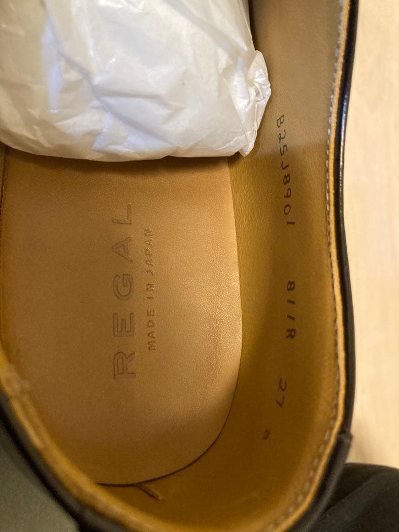 811R REGAL リーガル ストレートチップ 27 cm ダークブラウン