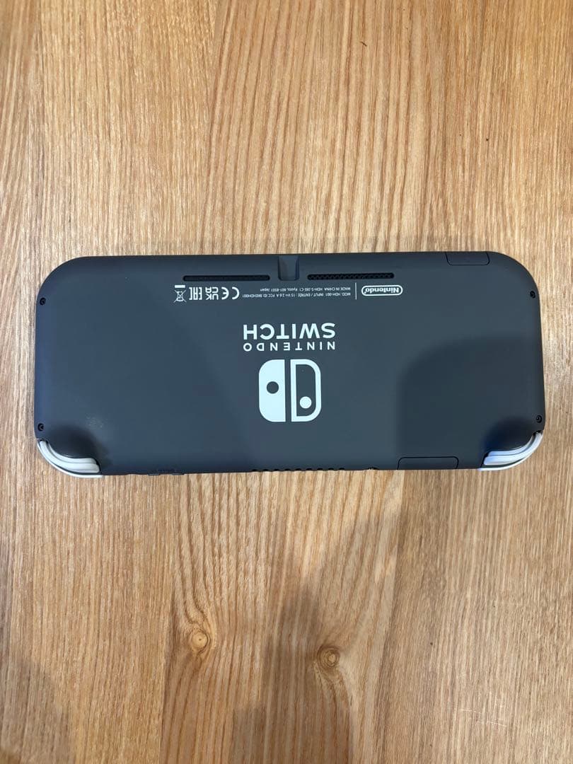 Nintendo Switch Lite グレー 箱　充電器　美品