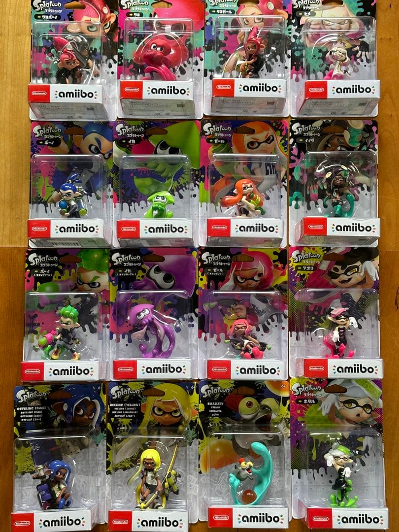 amiibo スプラトゥーン 16種セット